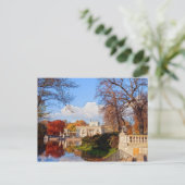 Lazienki Park in Warschau Briefkaart (Staand voorkant)