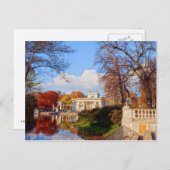 Lazienki Park in Warschau Briefkaart (Voorkant / Achterkant)
