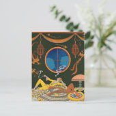 Laziness door George Barbier Briefkaart (Staand voorkant)