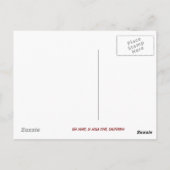 Lazing On A Sunny Afternoon Briefkaart (Achterkant)