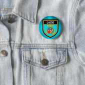 Lazio Flag Ronde Button 5,7 Cm (In situ)