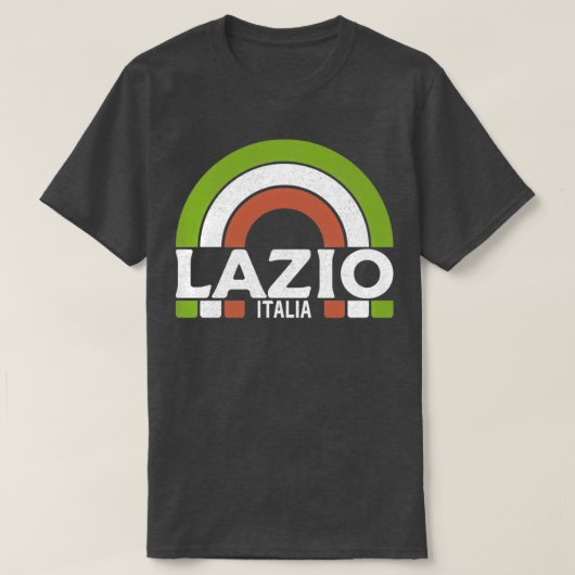 Lazio Italië T-shirt (Design voorkant)