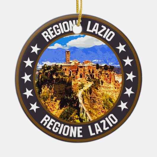 Lazio Keramisch Ornament (Voorkant)