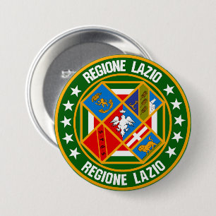 Lazio Ronde Button 7,6 Cm