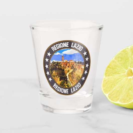 Lazio Shot Glas (Voorkant)