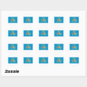 Lazio vlag ronde sticker (Vel)