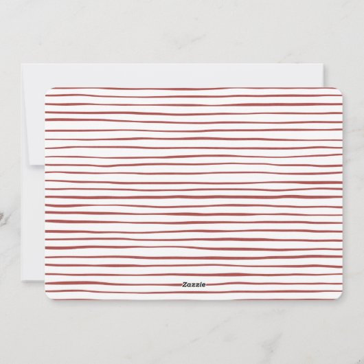 Lazo Navideño | Feliz Navidad Tarjeta con Foto Feestdagenkaart (Achterkant)