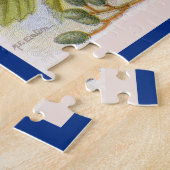 Lazuli Bunting Bird Puzzel Legpuzzel (Zijkant)