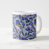 Lazuli Bunting Coffee Cup Grote Koffiekop (Voorkant rechts)