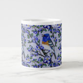 Lazuli Bunting Coffee Cup Grote Koffiekop (Voorkant)