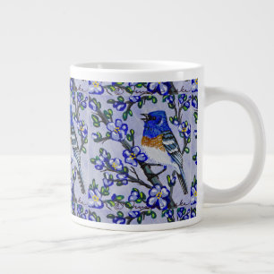 Lazuli Bunting Coffee Cup Grote Koffiekop