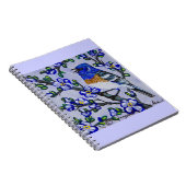 Lazuli Bunting Notitieboek (Rechterzijde)