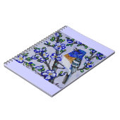 Lazuli Bunting Notitieboek (Linkerzijde)