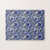 Lazuli Bunting Puzzle Legpuzzel (Horizontaal)