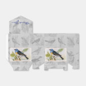  Lazulli Bunting Blue Bird  Bedankdoosjes (Uitgevouwen)