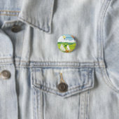 Lazy Aftermiddag Ronde Button 3,2 Cm (In situ)