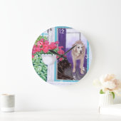 Lazy Aftermiddags Labradors Painting Grote Klok (Huis)