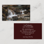 Lazy Alaskan Waterfall Visitekaartje (Voorkant / Achterkant)