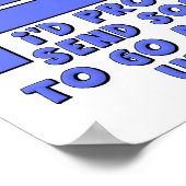 Lazy Award Funny Poster (Hoek)