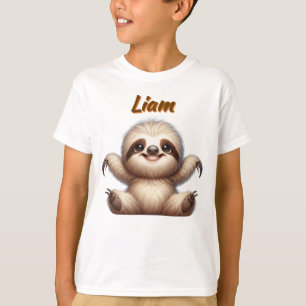 Lazy Baby Sloth - T-shirt voor Kinderen