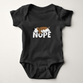 Lazy Basset Hound Romper (Voorkant)