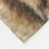 Lazy Bengal Cat Fleece Deken (Hoek)