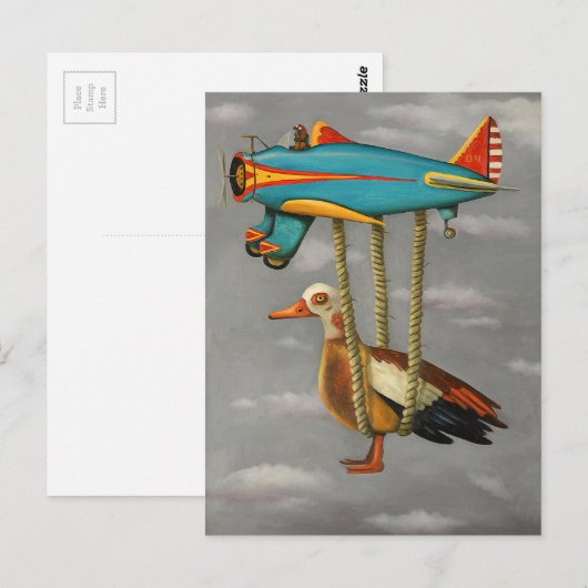 Lazy Bird 2 Briefkaart (Voorkant / Achterkant)