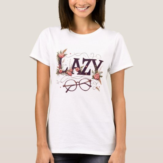 Lazy Bloom T-shirt (Voorkant)