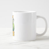 Lazy Bones cartoonalogo Grote Koffiekop (Rechts)