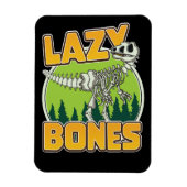 Lazy Bones cartoonalogo Magneet (Verticaal)