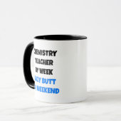 Lazy Butt Chemie Leraar Mok (Voorkant links)