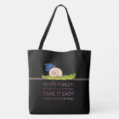 Lazy Butterfly Tote Bag (Achterkant)