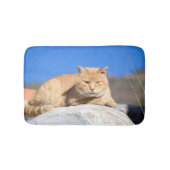 Lazy cat badmat (Voorkant)