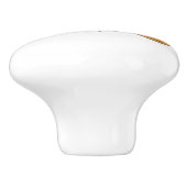 Lazy Cat Ceramic Knob. Keramische Knop (Zijkant)