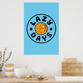 Lazy Cat Days Poster (24x36) (Keuken)