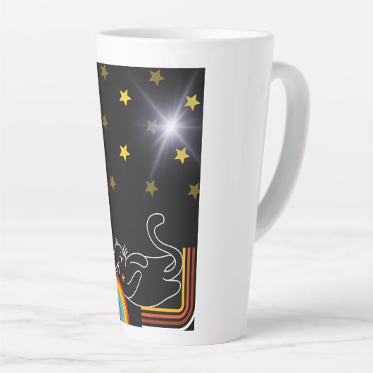 Lazy cat latte mok (Rechterhoek)