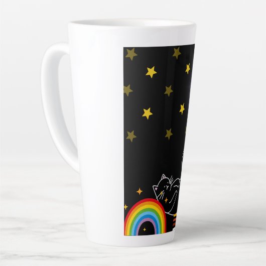 Lazy cat latte mok (Linkerhoek)