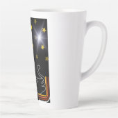 Lazy cat latte mok (Rechts)