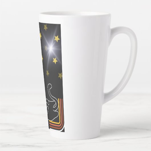 Lazy cat latte mok (Rechts)