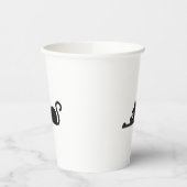 Lazy Cat Papieren Bekers (Links)