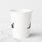 Lazy Cat Papieren Bekers (Rechts)