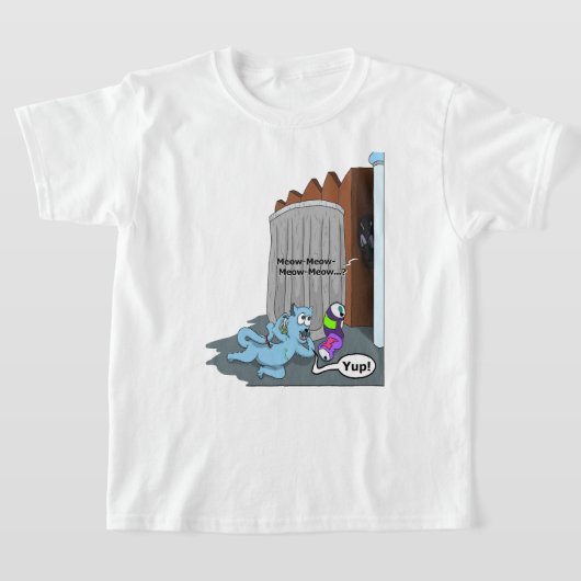 Lazy Cat Shadow T-shirt (Laagn)