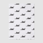 Lazy Cat Tissuepapier (Voorkant)