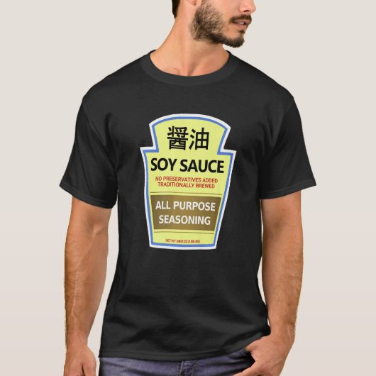 Lazy Costume Tees Soy Sauce Bottle (Voorkant)