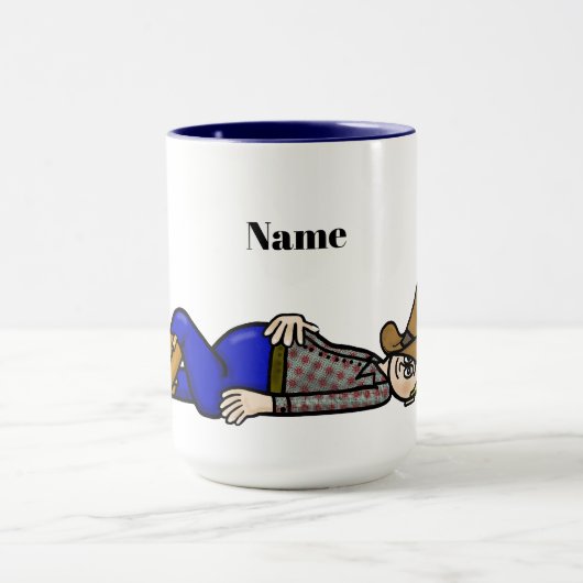 Lazy Cowboy Mok (Midden)