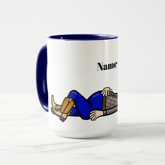 Lazy Cowboy Mok (Voorkant links)