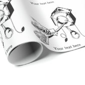 Lazy Cuckoo Clock Cadeaupapier (Rol Hoek)