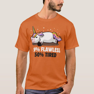 Lazy Cute Unicorn Gift (2) T-shirt