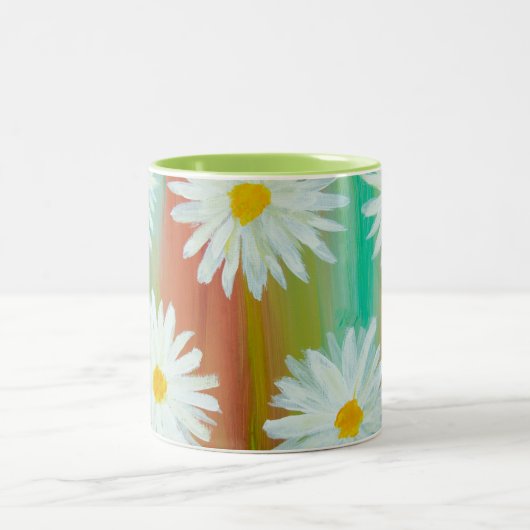 Lazy Daisy Day Tweekleurige Koffiemok (Center)