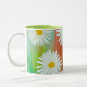 Lazy Daisy Day Tweekleurige Koffiemok (Links)